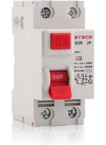 SDR22530-Interruptor-DR-2P-25A-30MA-STECK
