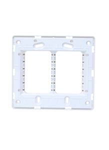 Suporte-4x4-Horizontal-N1673-9-BL-Branco--Linha-Unno--ABB