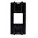 Suporte-RJ45-Preto-N1118-PT--Linha-Unno-Life--ABB