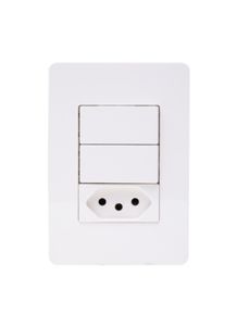 Interruptor-Simples-2x---Tomada-10A-N1536-I2-BL-Branco-ABB