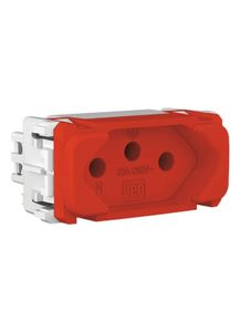 Modulo-Tomada-20A-2P-T-250V-Vermelho--WEG