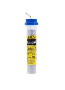 Solda-Estanho-60x40-1mm-C--Fluxo-Aa--t2--Rolo-25g---Emavi